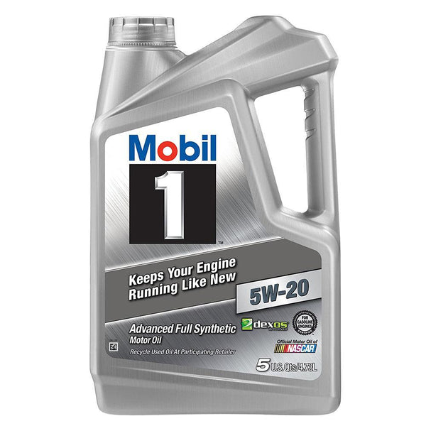 MOBIL 1 120763 5W-20 Full Synthetic Oil (5 Quart)
