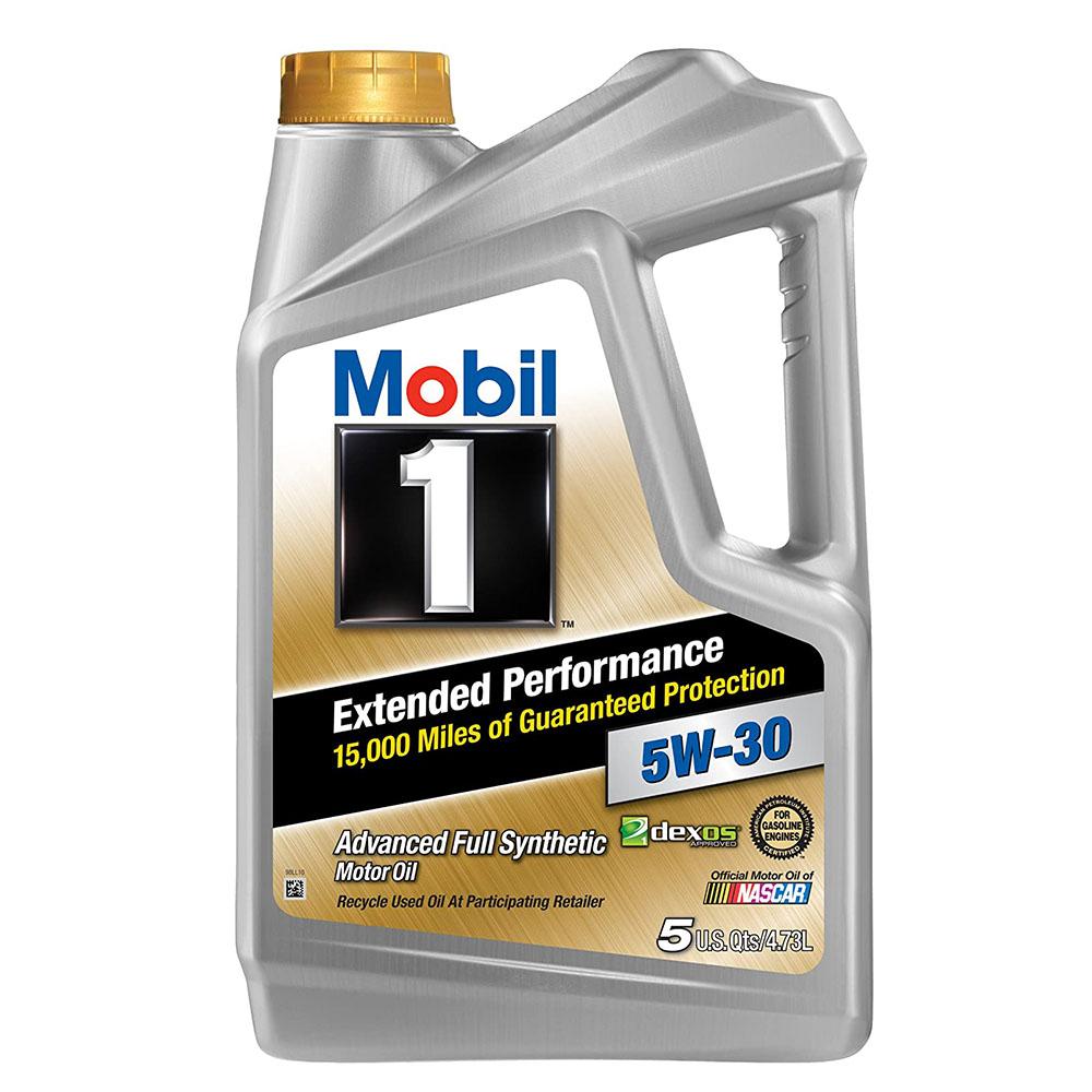MOBIL 1 120766 5W-30 Extended Performance Oil (5 Quart)
