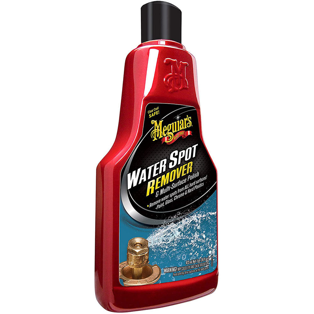 Meguiar's A3714 Water Spot Remover - Water Stain Remover and Polish for All  Hard Surfaces 16 oz