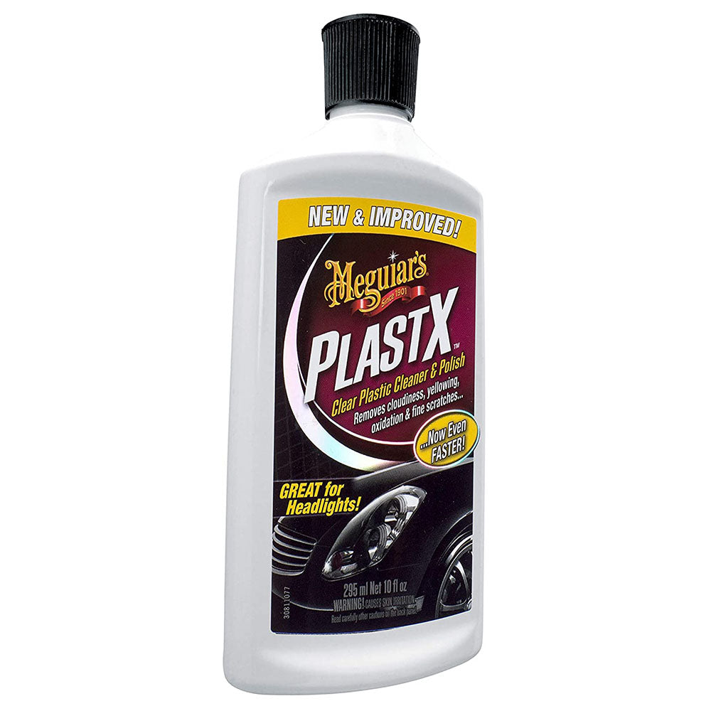 MEGUIAR'S G12310 PlastX Clear Plastic Cleaner & Polish, 10 oz