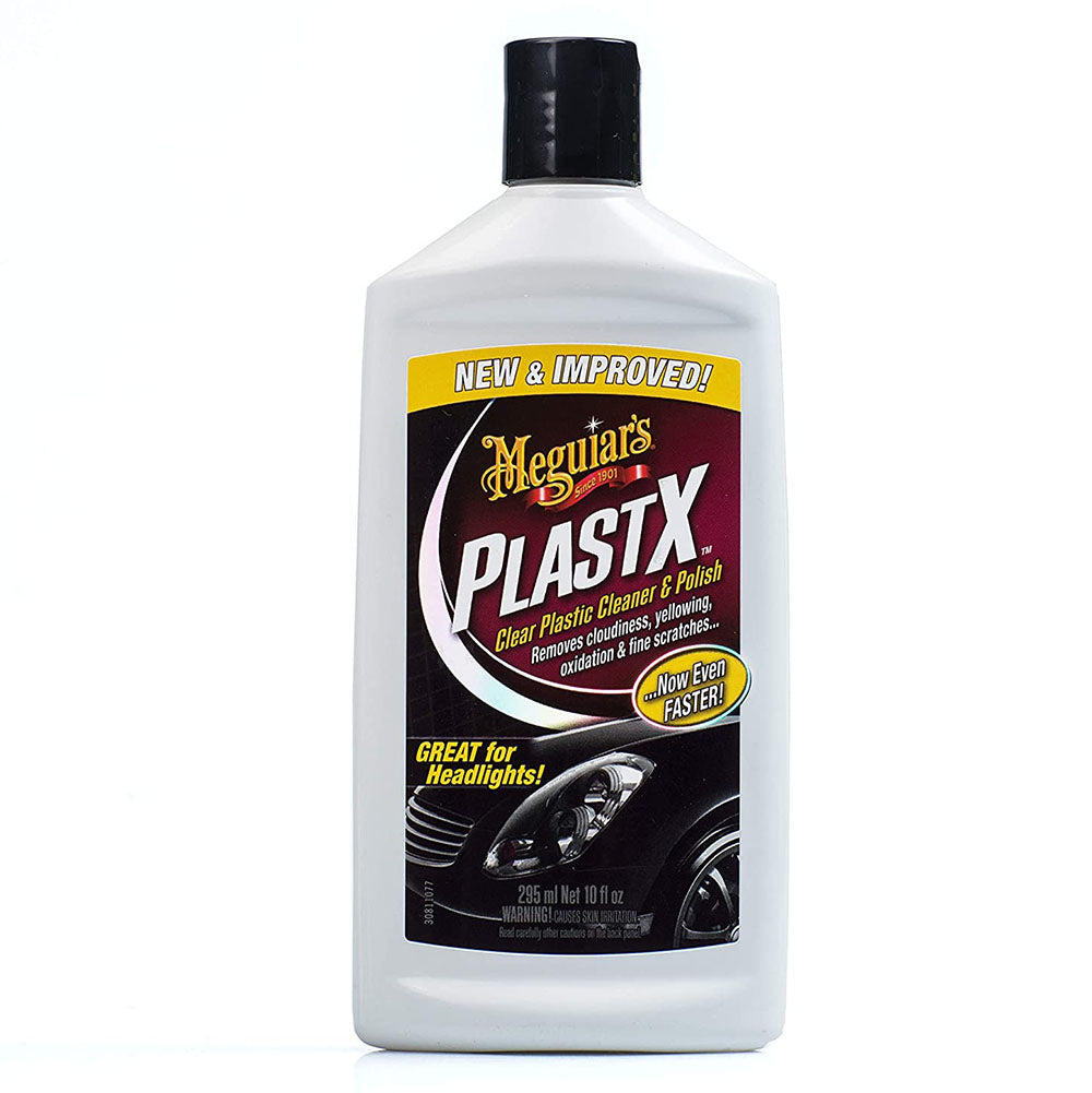 MEGUIAR'S G12310 PlastX Clear Plastic Cleaner & Polish, 10 oz – Parts  Universe
