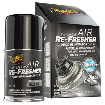 Meguiar's G181302 Whole Air Re-Fresher - Black Chrome Scent