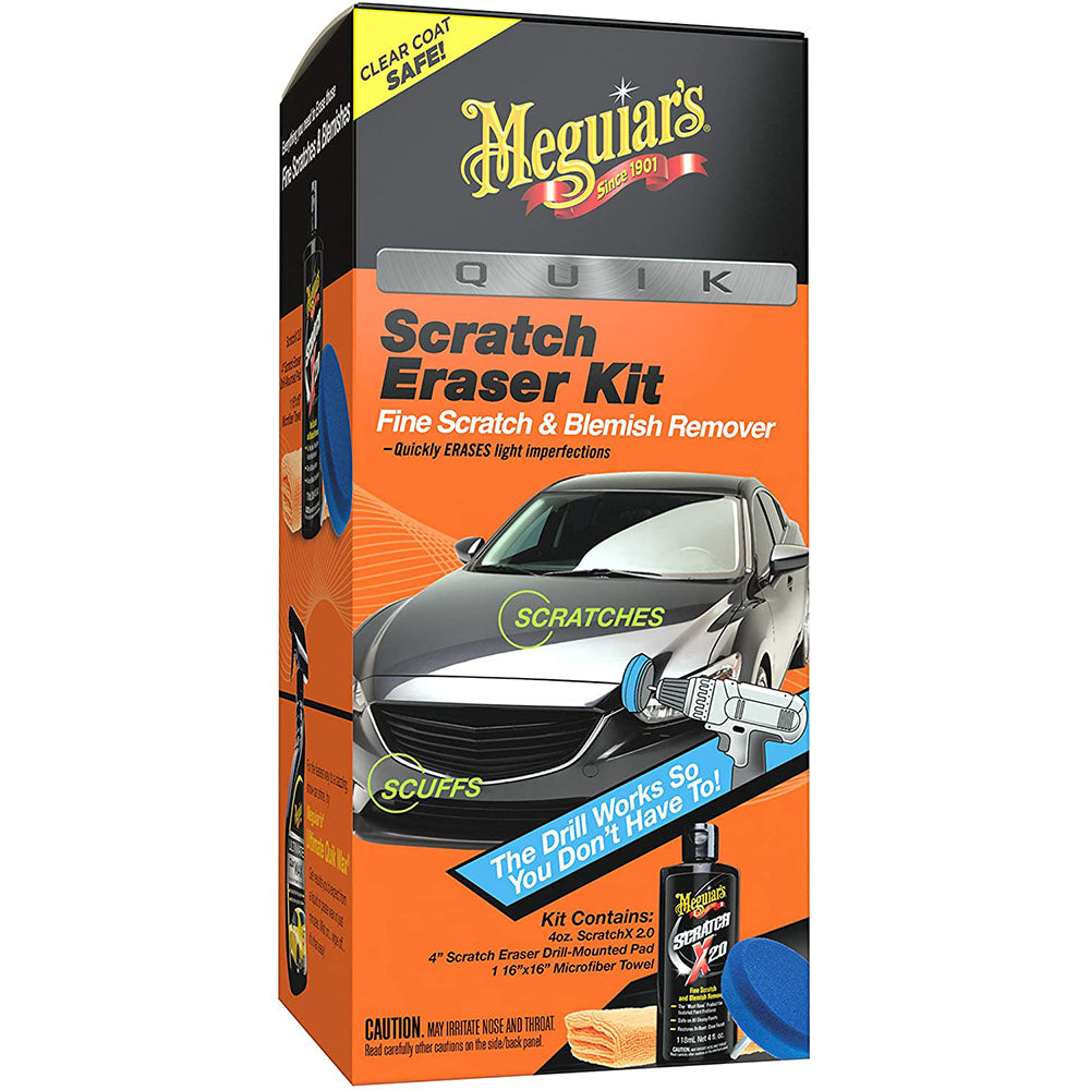 Meguiar's G190200 Quik Scratch Eraser Kit