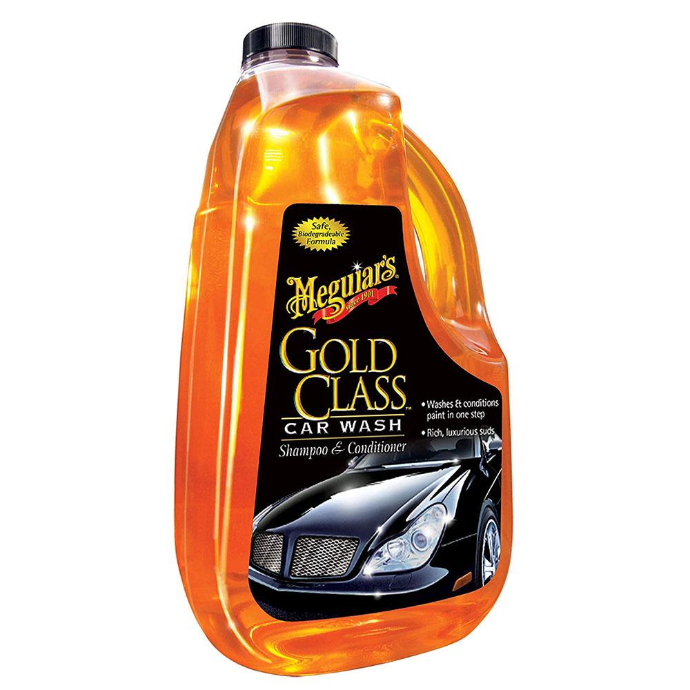 MEGUIAR'S G7164 Gold Class Car Wash Shampoo and Conditioner, 64 oz – Parts  Universe
