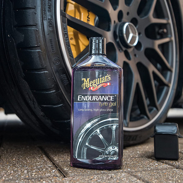  Meguiar's G7516 Endurance Tire Gel, Premium Tire Gel for a  Lasting Glossy Shine - 16 Oz Bottle : Everything Else