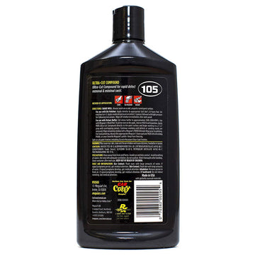 Meguiar's M10508 Mirror Glaze Ultra-Cut Compound, 8 Fluid Ounces, 1 Pack
