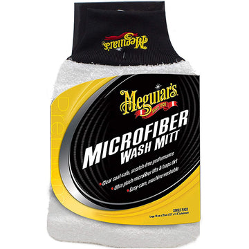 Meguiar's X3002 Microfiber Wash Mitt – Super-Thick Reusable Wash Mitt for Ultimate Finish
