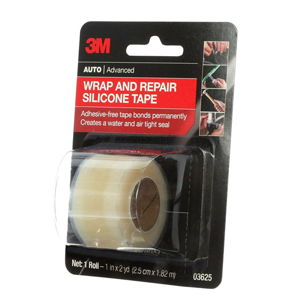 3M Wrap & Repair Silicone Tape, 03625, 1 in x 6 ft
