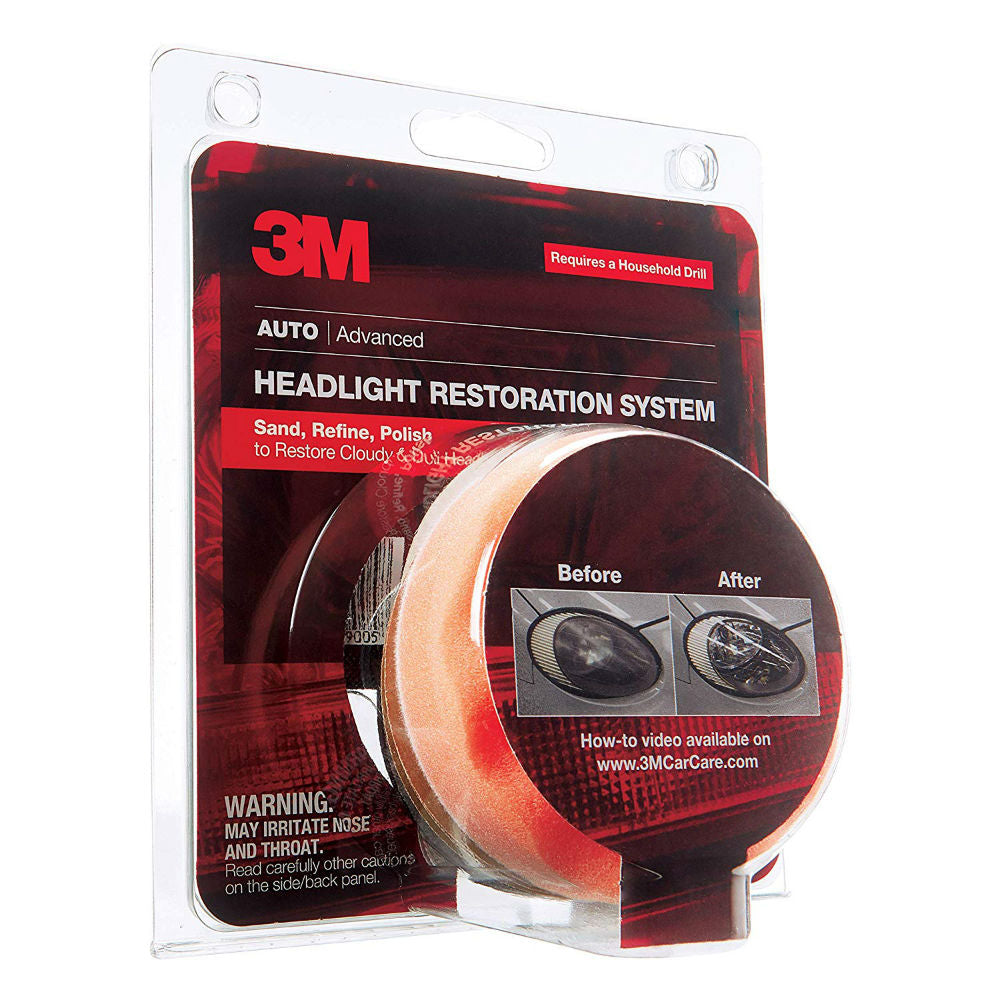 3M Headlight Restoration & Cleaning Kit
