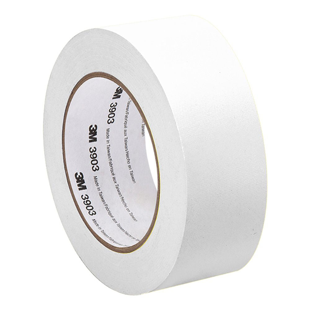 3M 3903 White Vinyl Rubber Adhesive Duct Tape - 2 in. x 150 ft – Parts  Universe