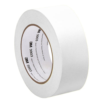 3M 3903 White Vinyl Rubber Adhesive Duct Tape - 2 in. x 150 ft
