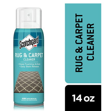 3M 4107 Rug & Carpet Cleaner, Deep Foaming Action with Anti-Stain Protection, 14 oz