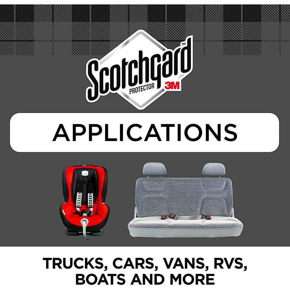3M Scotchgard Auto Fabric & Carpet Protector 4306-10, 10 Oz.