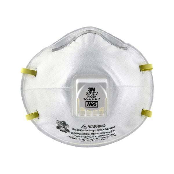 3M Particulate Respirator 8210V, N95 (10 Pack)