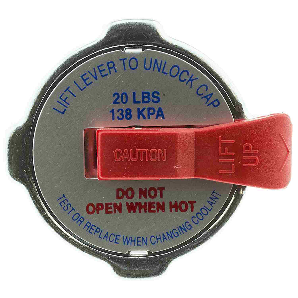 Lever Radiator Cap MOTORAD ST20 Safety Lever Radiator Cap – Parts Universe