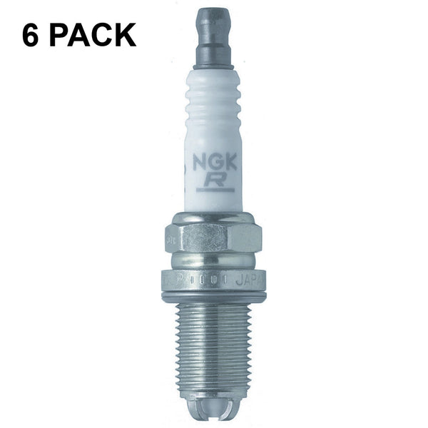 NGK 3199 BKR6EQUP Laser Platinum Spark Plug (6 Pack)