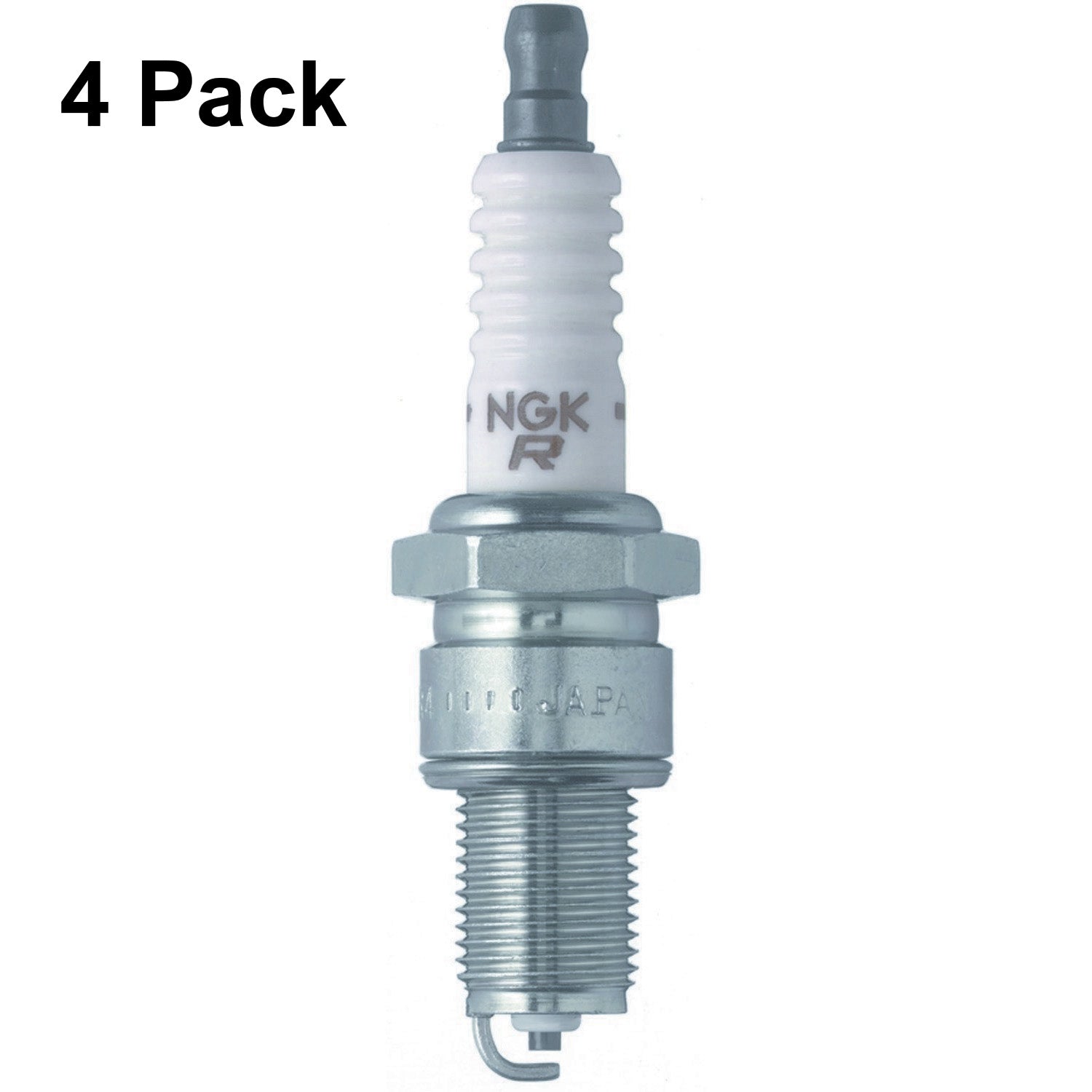 NGK 6578 BPR4ES Standard Spark Plug (4 Pack)