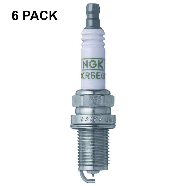 NGK 7092 BKR6EGP G-Power Platinum Spark Plug (6 Pack)