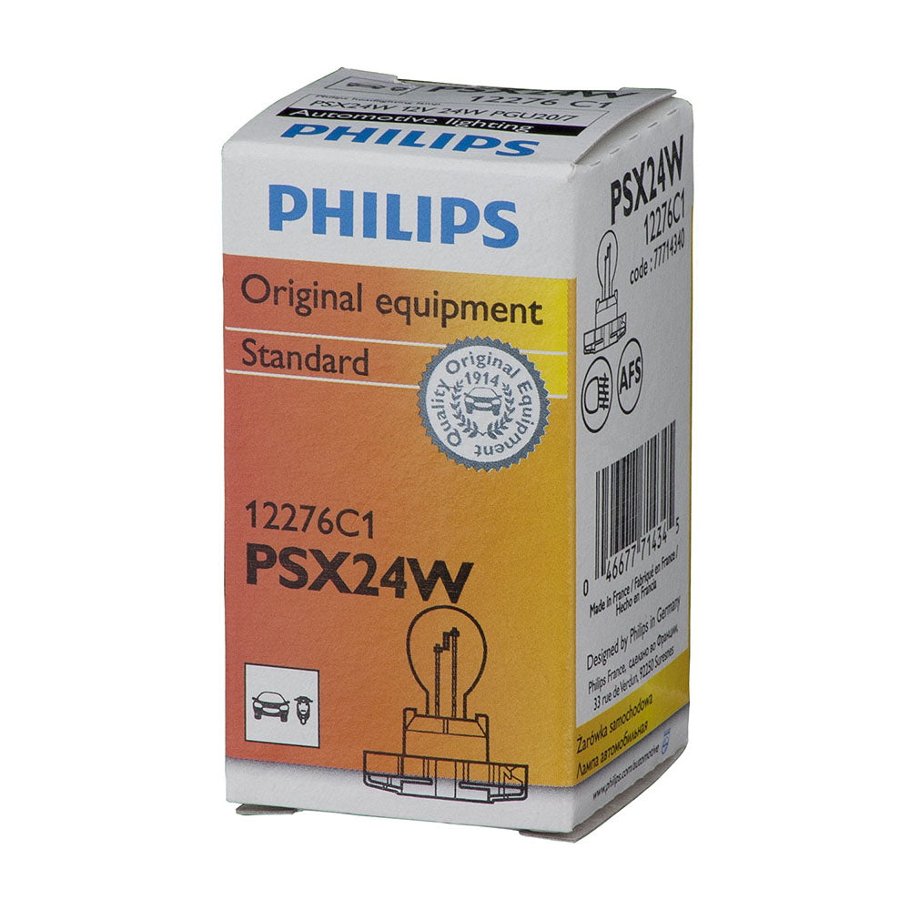 PHILIPS 12276C1 12276 HiPerVision (PSX24W) Bulb, 1 Pack