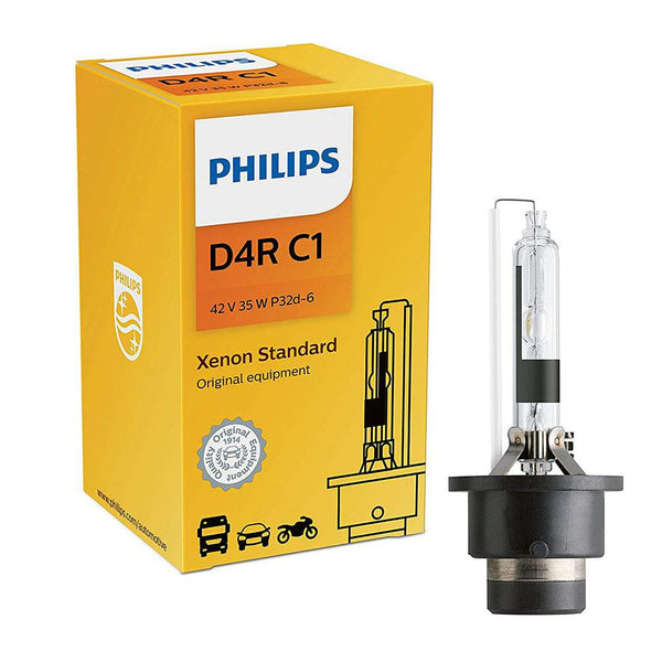 PHILIPS 42406C1 D4R Standard Xenon HID Headlight Bulb, 1 Pack