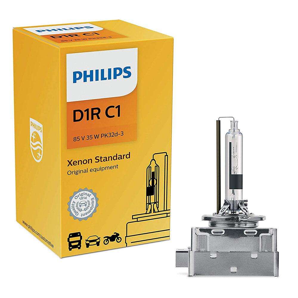 PHILIPS 85409C1 D1R Standard Authentic Xenon HID Headlight Bulb, 1 Pack