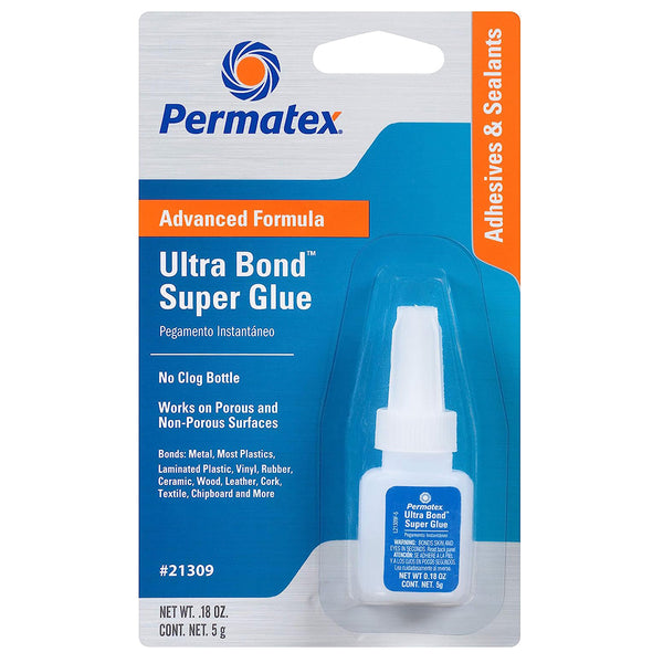 PERMATEX 21309 Ultra Bond Super Glue, 5 g