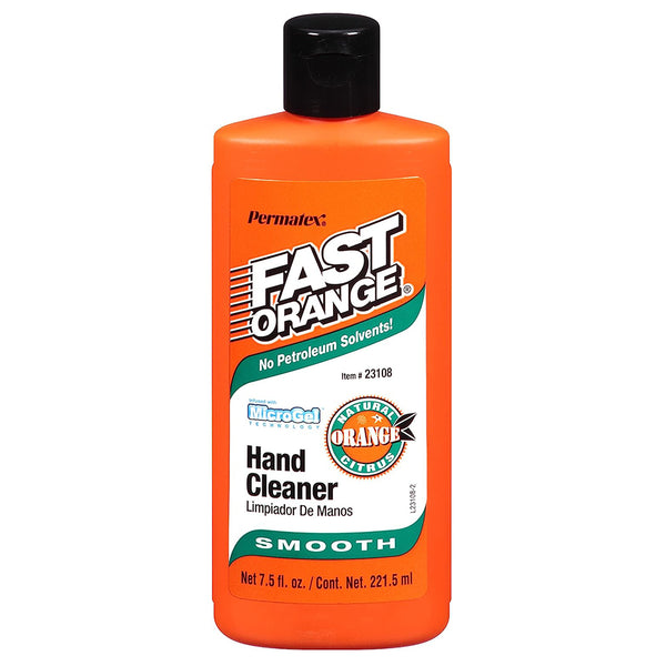 Permatex 23108 Fast Orange Smooth Lotion Hand Cleaner, 7.5 oz
