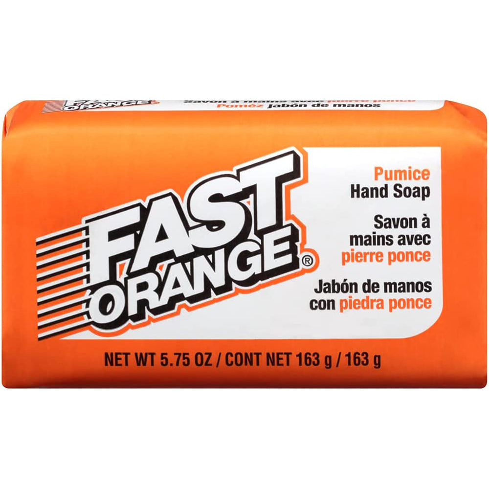 PERMATEX 25575 Fast Orange Pumice Bar Hand Soap, 5.75 oz. Bar