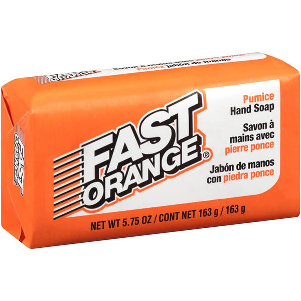 PERMATEX 25575 Fast Orange Pumice Bar Hand Soap, 5.75 oz. Bar