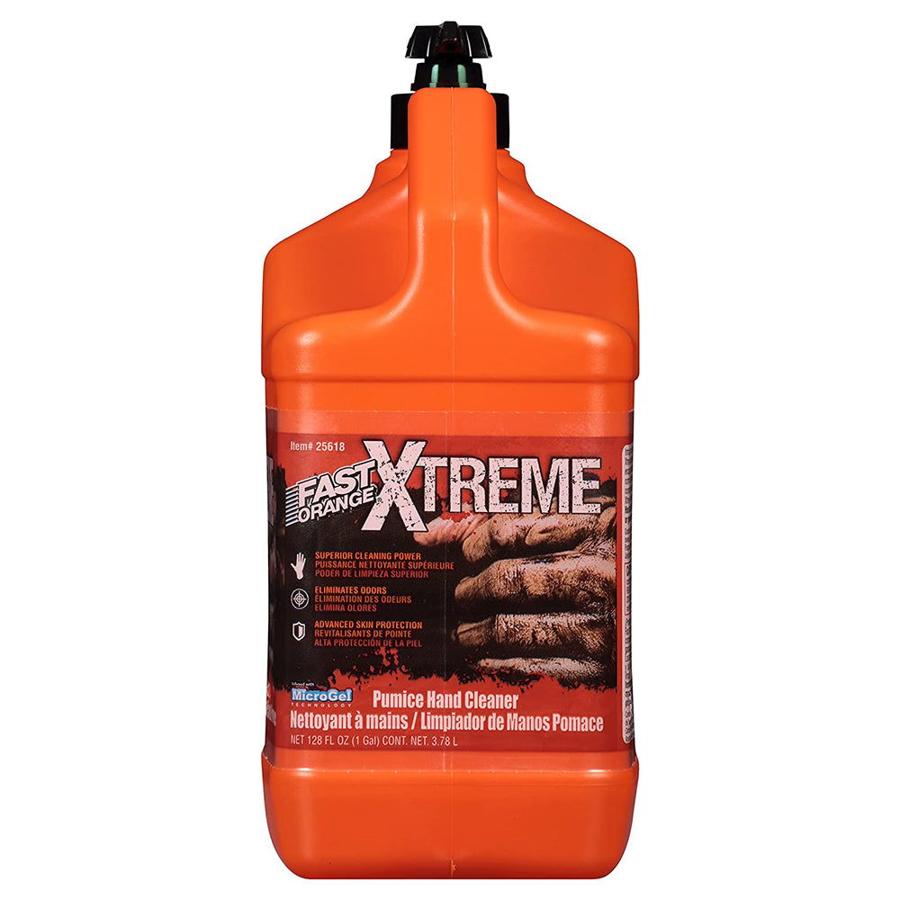 PERMATEX 25618 Hand Cleaner (Fast Orange Xtreme), 1 gallon