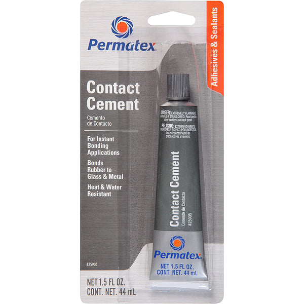 PERMATEX 25905 Contact Cement, 1.5 oz.