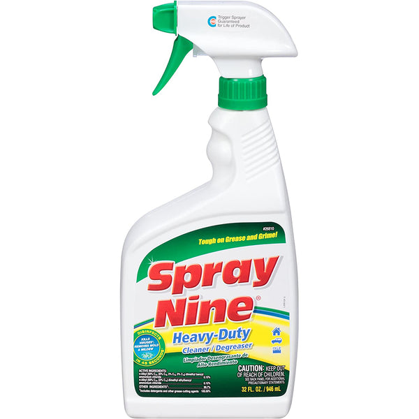 PERMATEX Spray Nine 26810 Heavy Duty Cleaner/Degreaser and Disinfectant, 32 oz