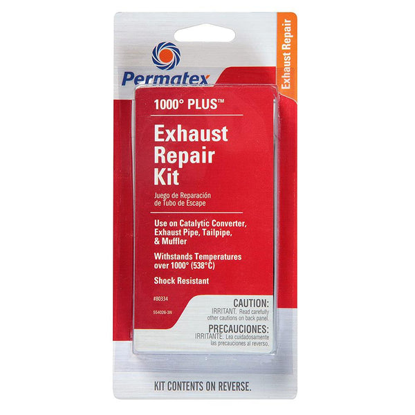 PERMATEX 80334 1000 Degree Plus Exhaust Repair Kit, Single Unit