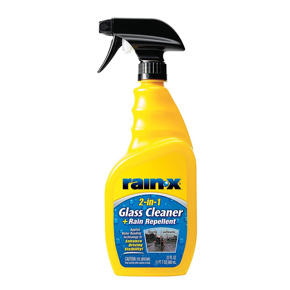 RAINX 5071268 Glass Cleaner + Rain Repellent, 23 oz.