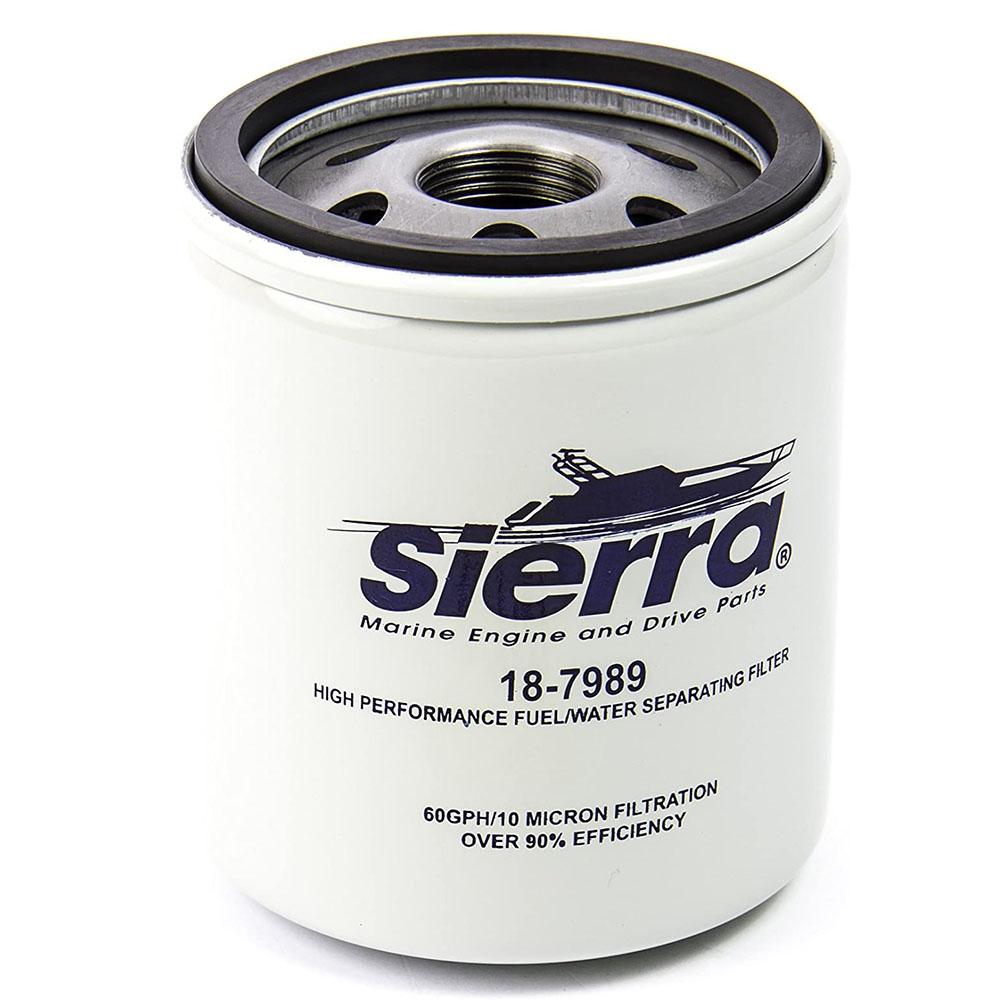 SIERRA MARINE 18-7989 Fuel Water Separator Filter, Medium