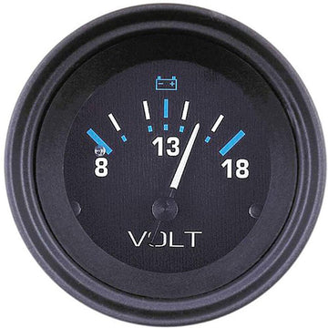 SIERRA MARINE 68408P Voltmeter, Eclipse 2", 8-18 VDC
