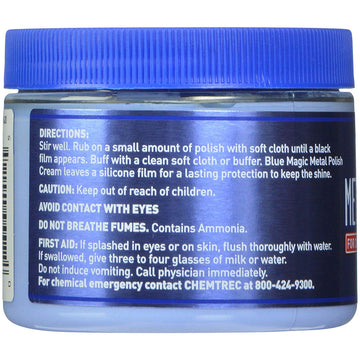 BLUEMAGIC 400-06 Metal Polish Cream (7 oz)