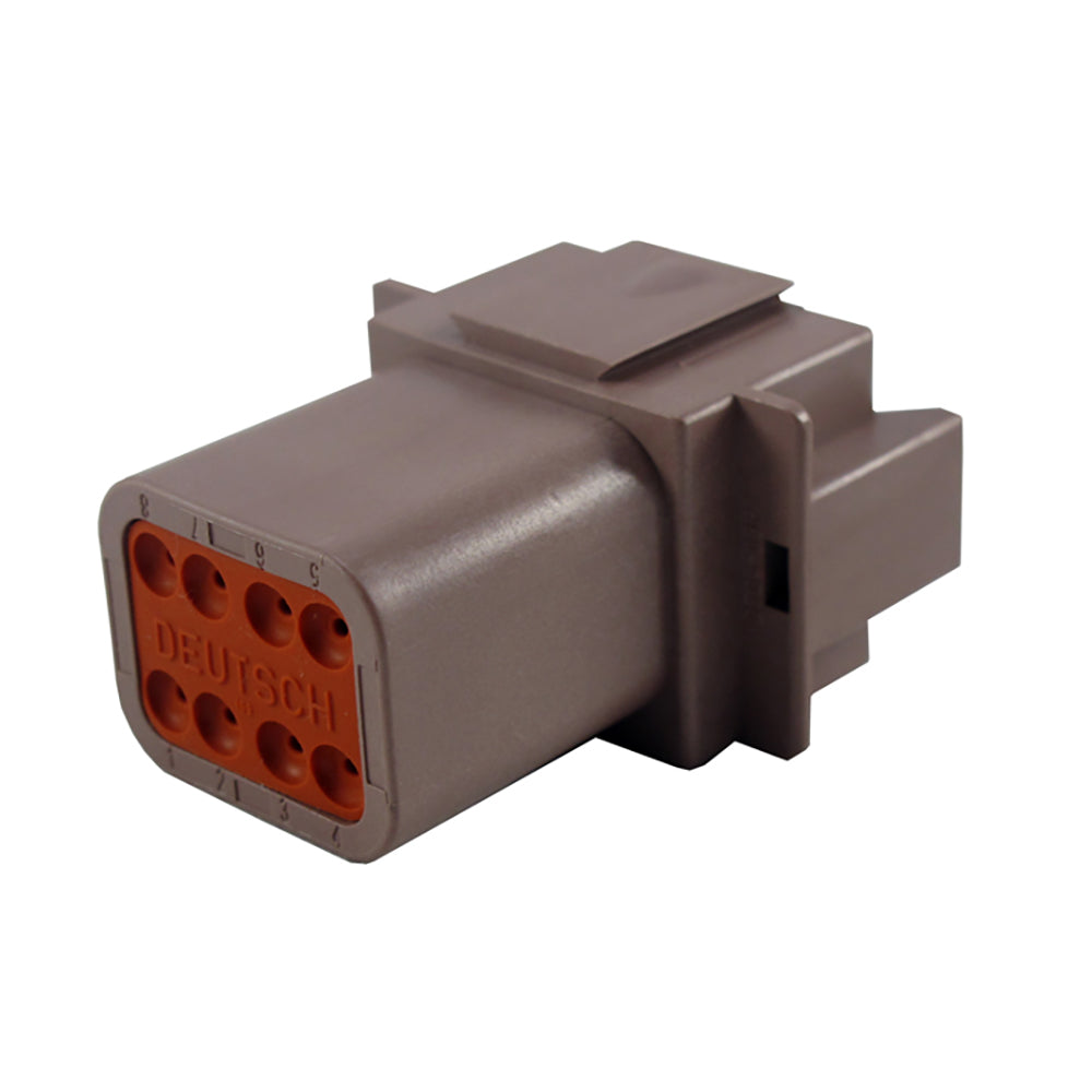 DEUTSCH DT04-08PD DT 8-Pin Brown Male Connector