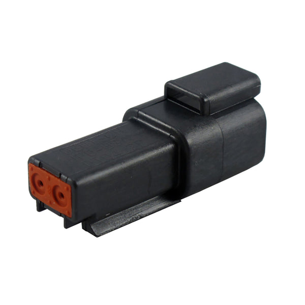 DEUTSCH DT04-2P-E004 DT 2-Pin BLACK Male Connector