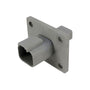 DEUTSCH DT04-2P-L012 DT 2-Pin Flange Male Connector
