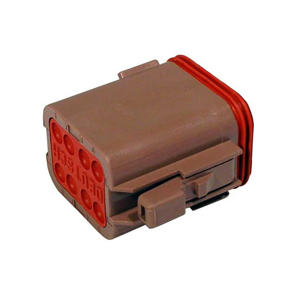 DEUTSCH DT06-08SD DT 8-Pin Brown Female Connector