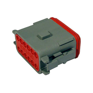 DEUTSCH DT06-12SA-P012 DT 12-Pin Female Connector (Enhanced Seal Retention)