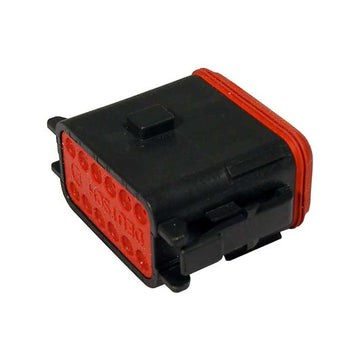 DEUTSCH DT06-12SB-P012 DT 12-Pin Black Female Connector (Enhanced Seal Retention)