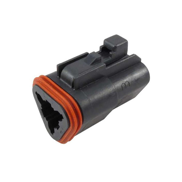 DEUTSCH DT06-3S-E004 DT 3-Pin Black Female Connector