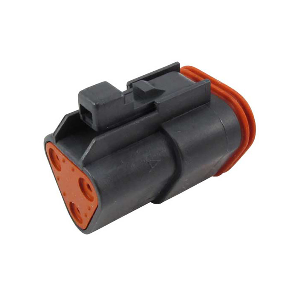 DEUTSCH DT06-3S-E004 DT 3-Pin Black Female Connector