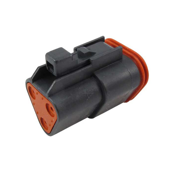 DEUTSCH DT06-3S-E004 DT 3-Pin Black Female Connector