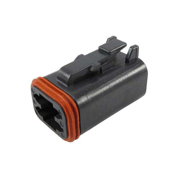 DEUTSCH DT06-4S-E004 DT 4-Pin Black Female Connector