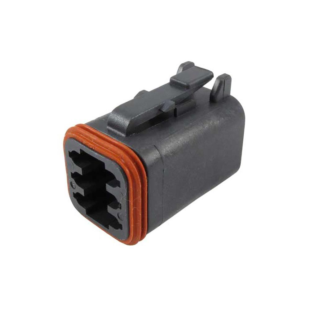 DEUTSCH DT06-6S-E004 DT 6-Pin Black Female Connector