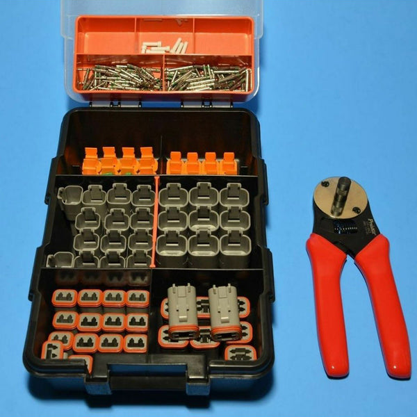 DEUTSCH 231 PCS DT 2-Pin & 4-Pin Connectors Kit & Crimper