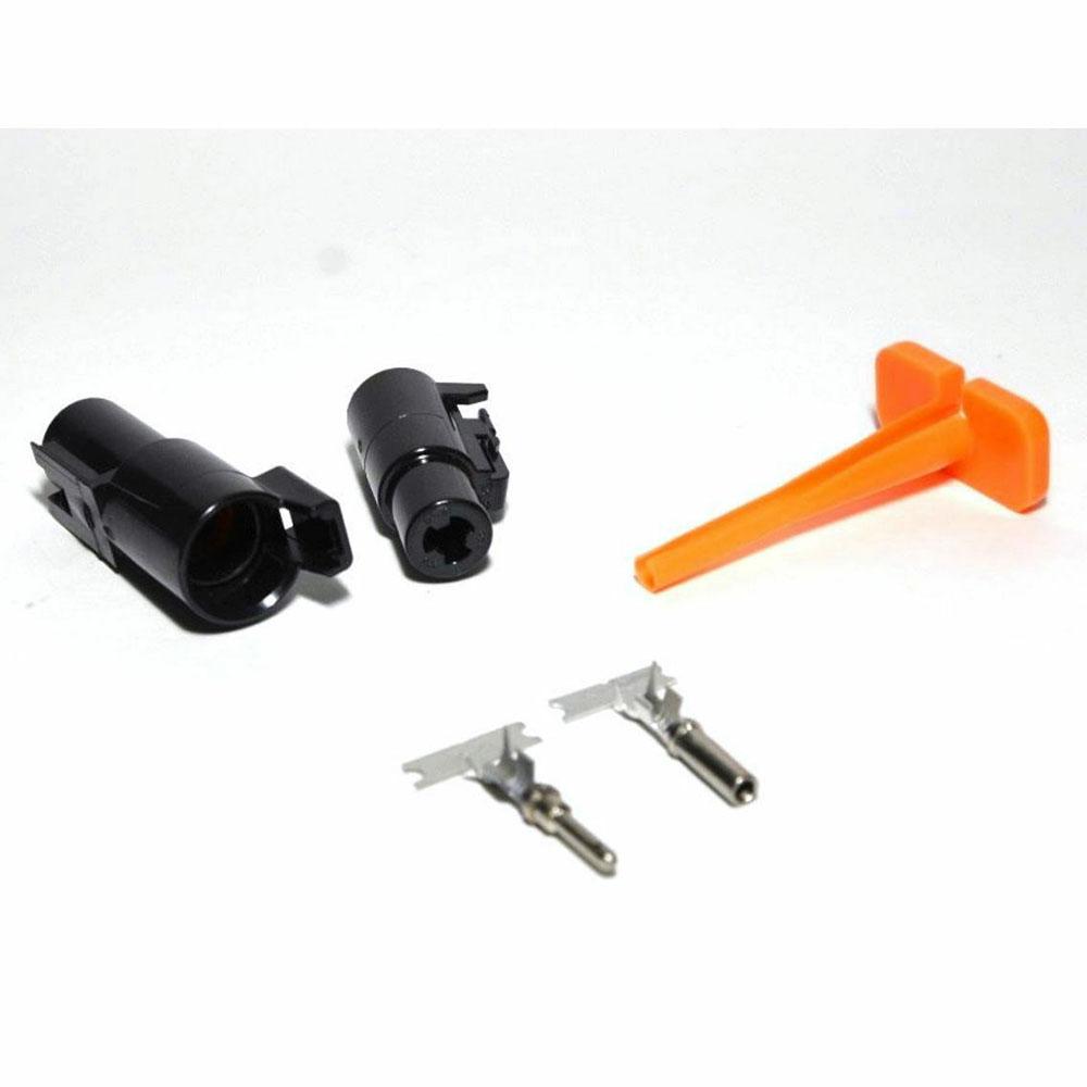 Deutsch DTHD 1-Pin Connector Kit & Tool, 12-14AWG Open Barrel Contacts